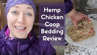 bedding hemp chicken coop