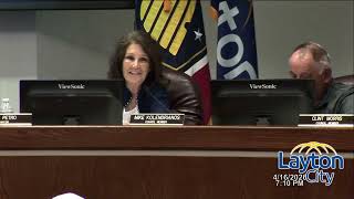 Layton City Council March 16 2026