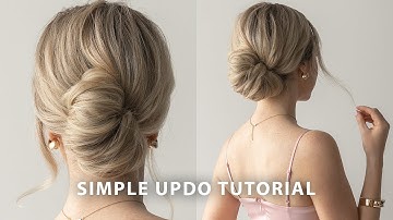 SIMPLE UPDO HAIR TUTORIAL FOR SPRING 🌷Perfect Medium - Long Hair Hairstyles