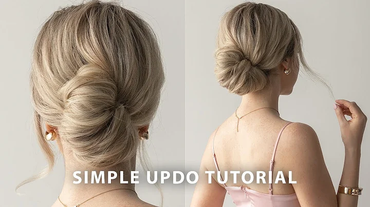 SIMPLE UPDO HAIR TUTORIAL FOR SPRING Perfect Mediu...