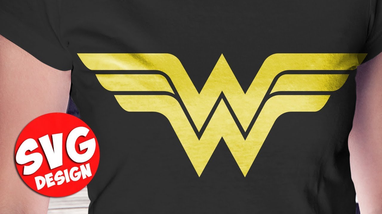 Wonder Woman Silhouette SVG Free