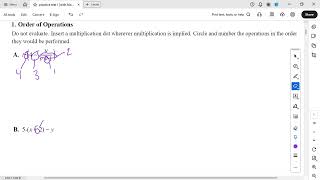 MATH-101 Precalculus Practice Test 1 Part 1 (Fall 2026) Update