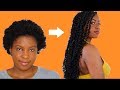 HOW TO: PASSION TWIST ON SHORT 4C NATURAL HAIR using rubberband method  |BeautyWithPrincess