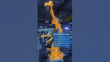 Cận cảnh các khớp nối của robot ESTUN ER50-2100