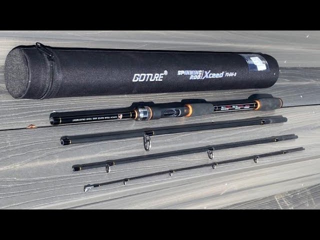 Goture 4 Section Fishing Rod - Carbon Fiber Casting Rods