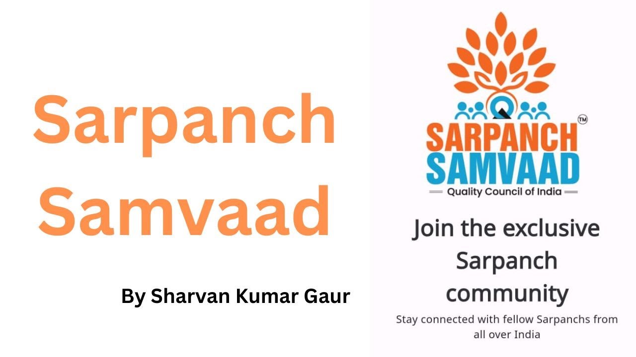 @Sarpanch Samvaad By Sharvan