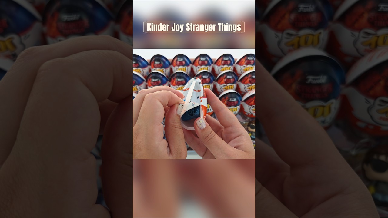 Kinder Joy Stranger Things: Opening the Rarest Egg!