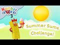 Numberblocks - Adding Challenge | Summer Sums ☀
