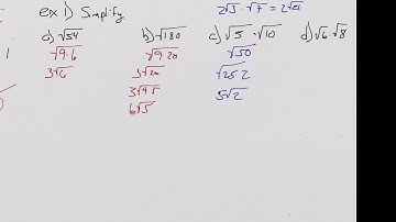 Algebra 1 Chapter 10 Lesson 2 - Part 1