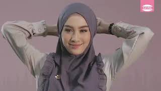 Jilbab Khimar Bella Free Bros Original Sayra Hijab