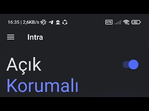 Türkmenistan'da işleýän intra vpn kody!