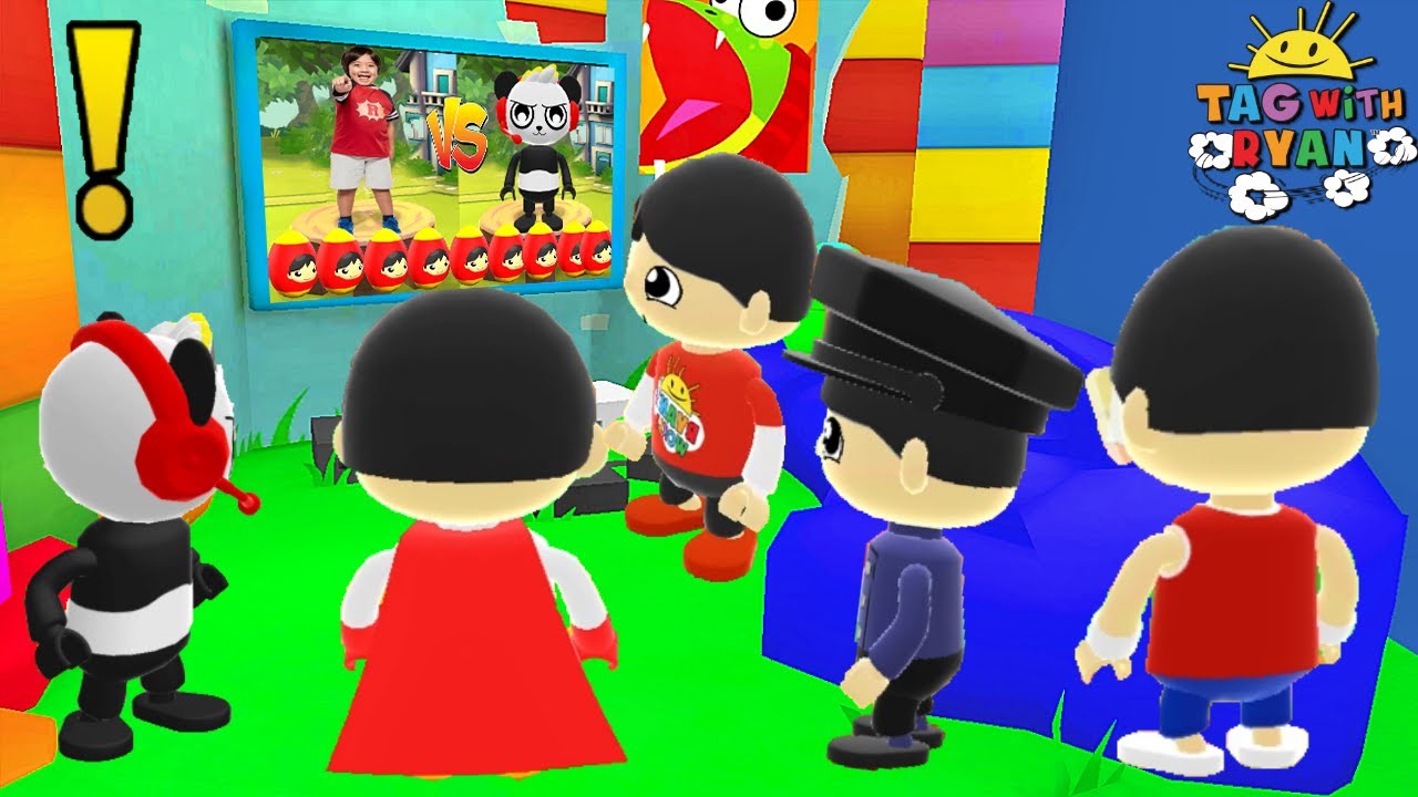 Tag with Ryan - Funny Moments Gameplay Combo Panda All Characters ...