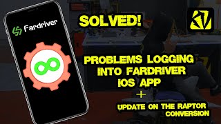 SOLVED! How to login on Far Driver App with iOS & back on the Raptor Conversion (Electric ATV Build) screenshot 3