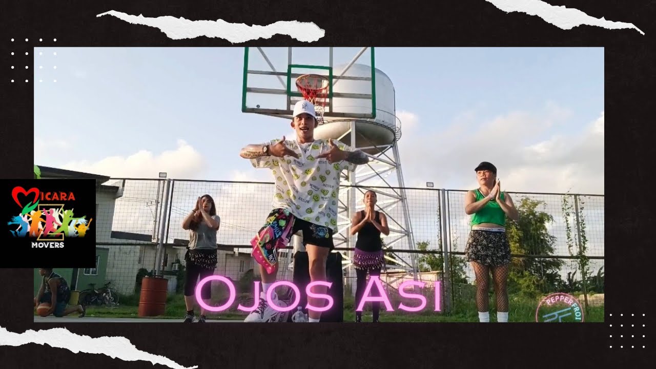 Ojos Asi Shakira Zumba coach Mico Alvarico II MicaraZMovers