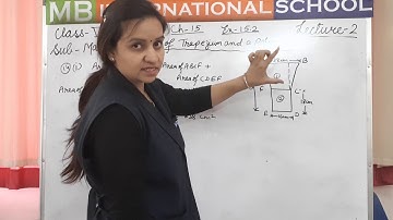 class 8 chapter 15 Area of Trapezium and polygon lecture 2