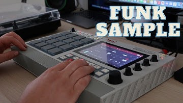 Making a beat using a funk sample | MPC Live 2 Retro Edition