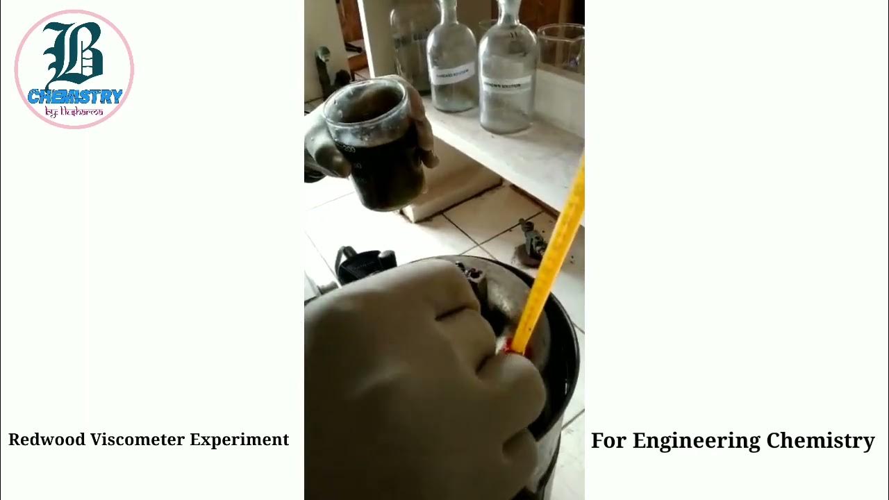 Redwood Experiment Viscosity Experiment Lubricants