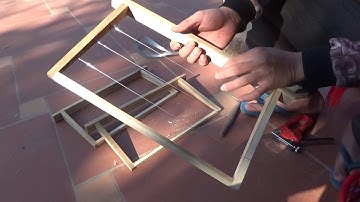 Cách căng dây cầu ong đơn giản. các bác tham khảo