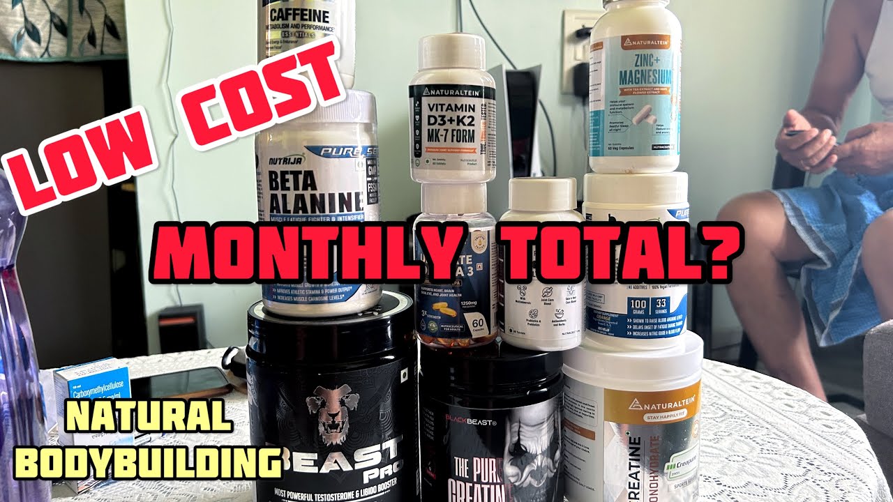 7k Monthly | Budget Supplements Stack - YouTube