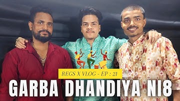 Garba Dandiya Night 2025 | Full Navratri Vibes 💃🔥 | Gujarati Traditional Vlog | Regs X Vlog EP 21