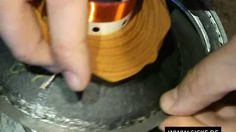 Folgen Selbstreparatur Sickenreparatur Selber Reparieren Reparatur Selber machen JBL 116H