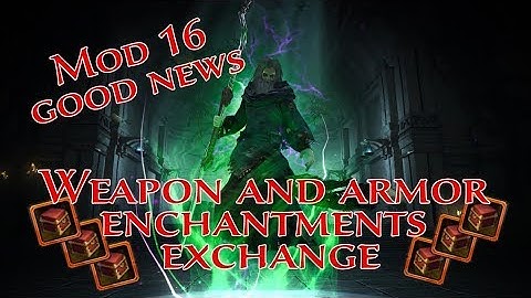 Neverwinter Mod 16 - ALL WEAPON And ARMOR Enchantment Exchange Vendor + Runestones Unforgiven(1080p)