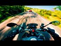 Chasing the red quadrifoglio  yamaha mt 09 2023  pov ride  raw sound 4k