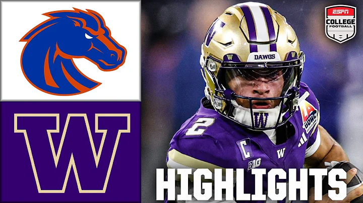 Bucked Up LA Bowl: Boise State Broncos vs. Washington Huskies | Full Game Highlights | ESPN CFB