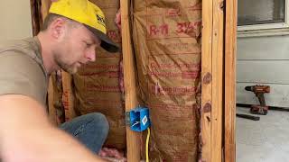 How to Install an Electrical Outlet - EASY Step by Step process  (existing or new construction)