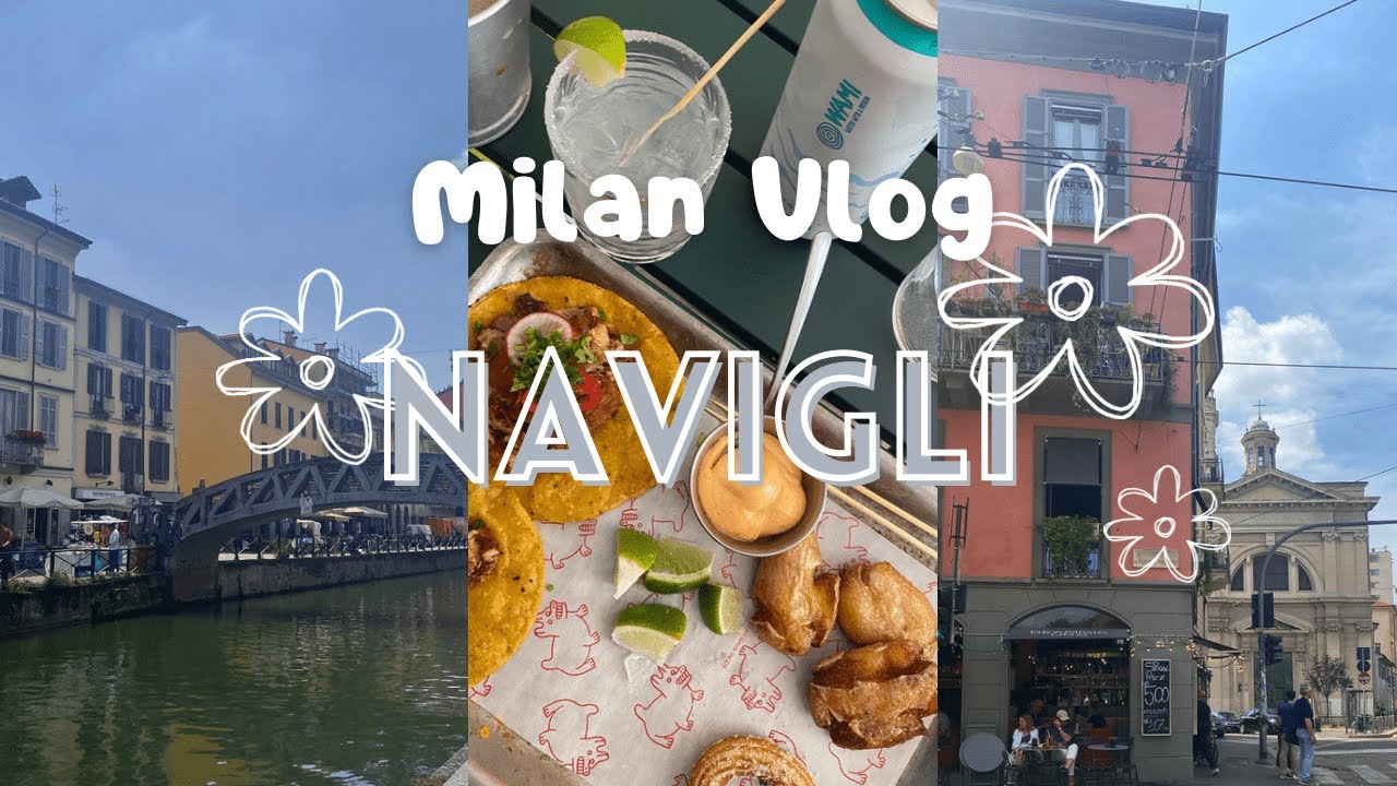 Navigli Vlog l Duomo Starbucks & Mexican food at Chihuahua Tacos