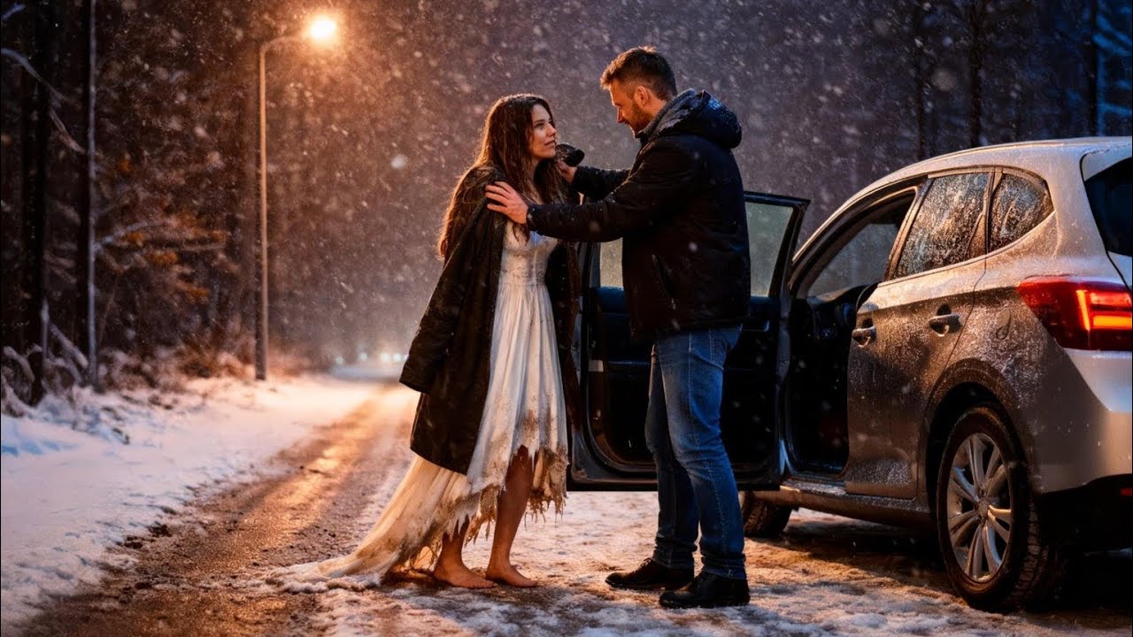 Il s’est arrêté pour aider une femme pieds nus dans la neige il ne savait pas qui elle était vraimen