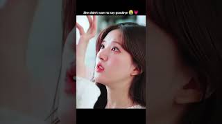 she didn't want to let him 😭💗 .. #cdrama #music #kdrama #hindisong #chenzheyuan #fyp #viralshorts