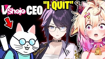Kson Calls the VShojo CEO and QUITS!! | Rosiebellmoo Reacts