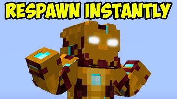 MINECRAFT HOW TO TURN ON IMMEDIATE RESPAWN IN SURVIVAL & HARDCORE