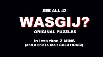 Wasgij Puzzle List - see all 43 Wasgij Original in less than 2 mins (and a link to the solutions!)
