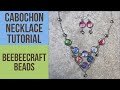 Resin Cabochon Necklace Tutorial - Beebeecraft Beads