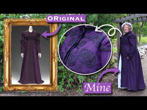 I Spent 175 Hours Recreating an 1815 Regency Pelisse || Regency Fashion