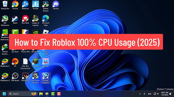 How to Fix Roblox 100% CPU Usage (2025)
