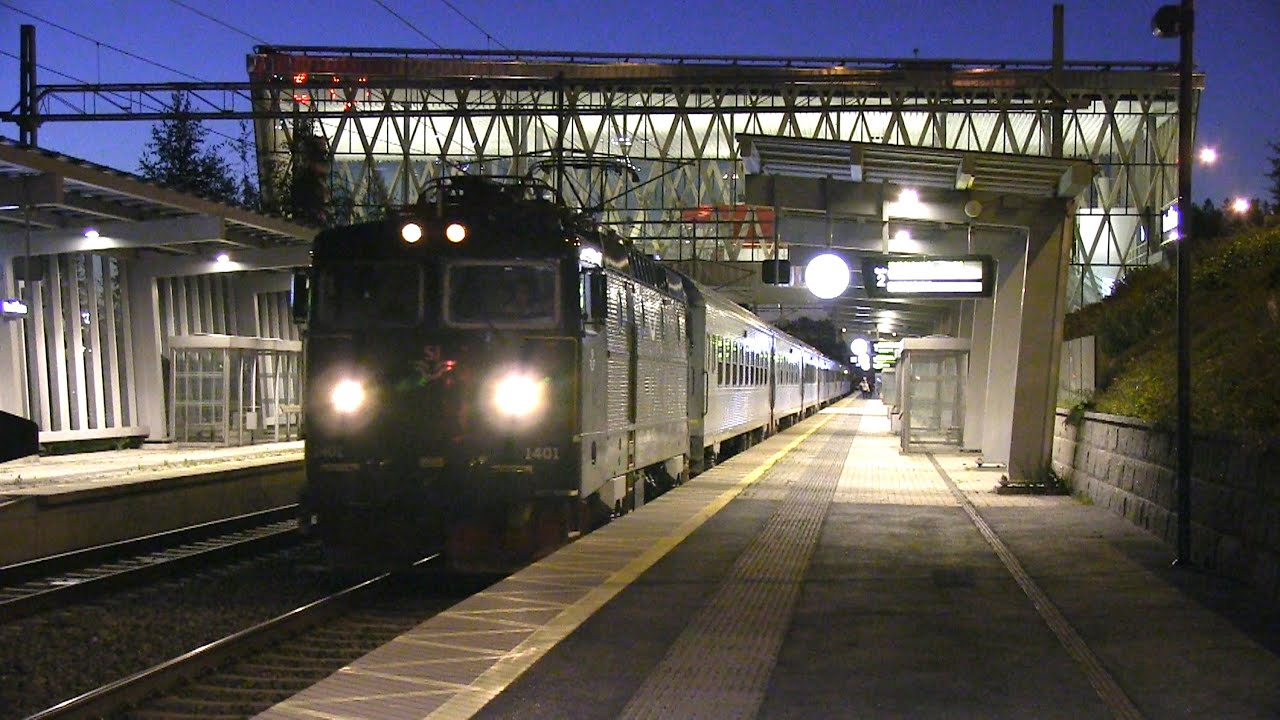 Nattåg 91 vid Umeå Östra