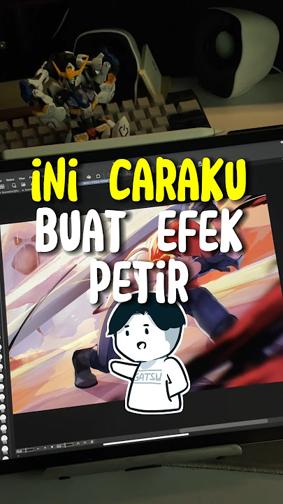 CARA BUAT EFEK PETIR #turorial #digitalart #csp #tutorialgambar