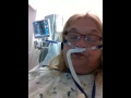 Me, wishing you a Merry Christmas from ICU at Roanoke memorial