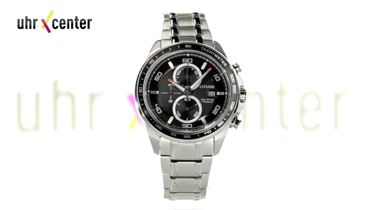 Citizen CA0340-55E Eco-Drive Super Titanium Herrenuhr