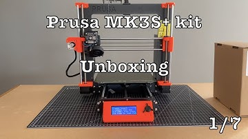 Prusa MK3S+ 1. Unboxing