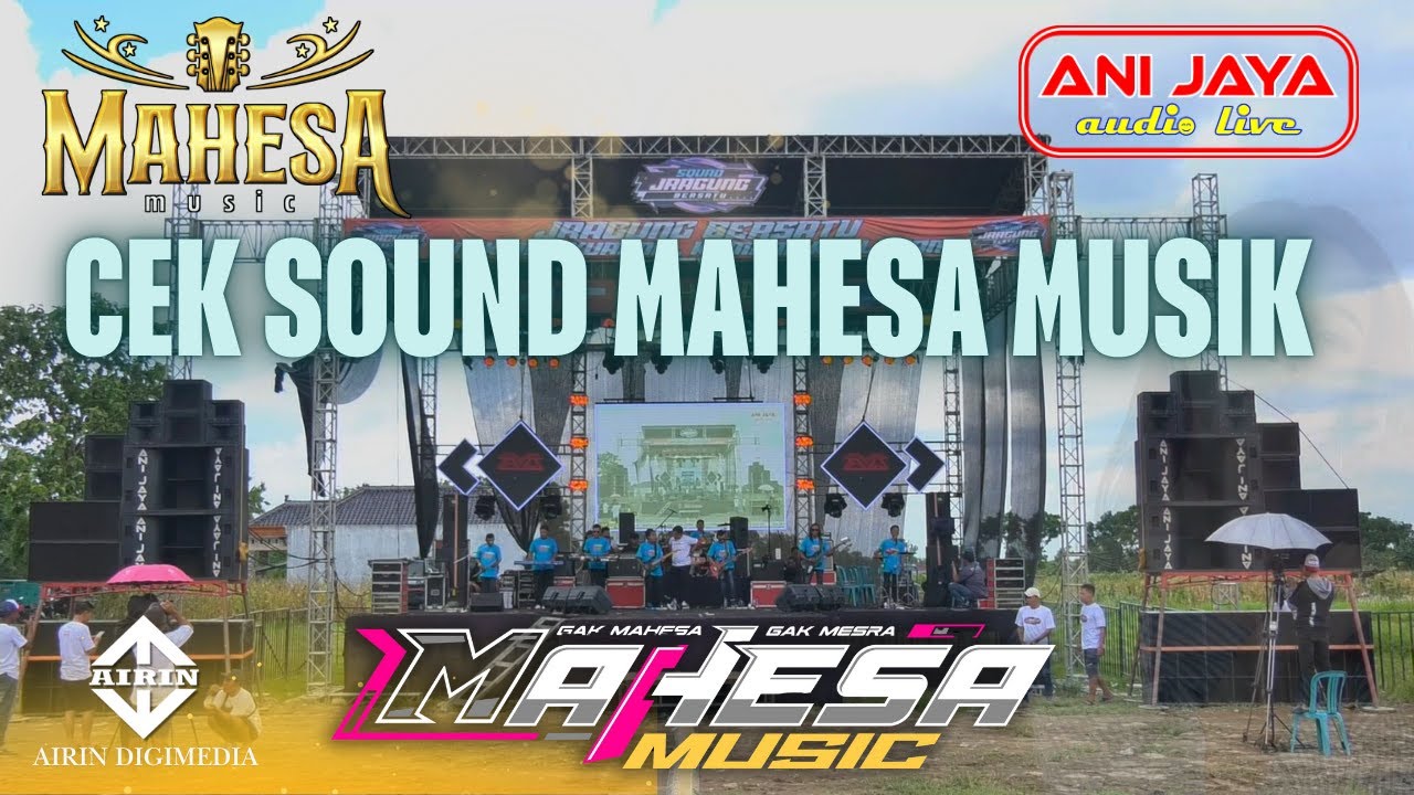 Cek sound MAHESA Musik PEMUDA JRG - Anijaya Audio Live - Jragung Karangawen Demak