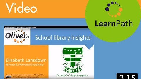 LearnPath video case study - St Ursula