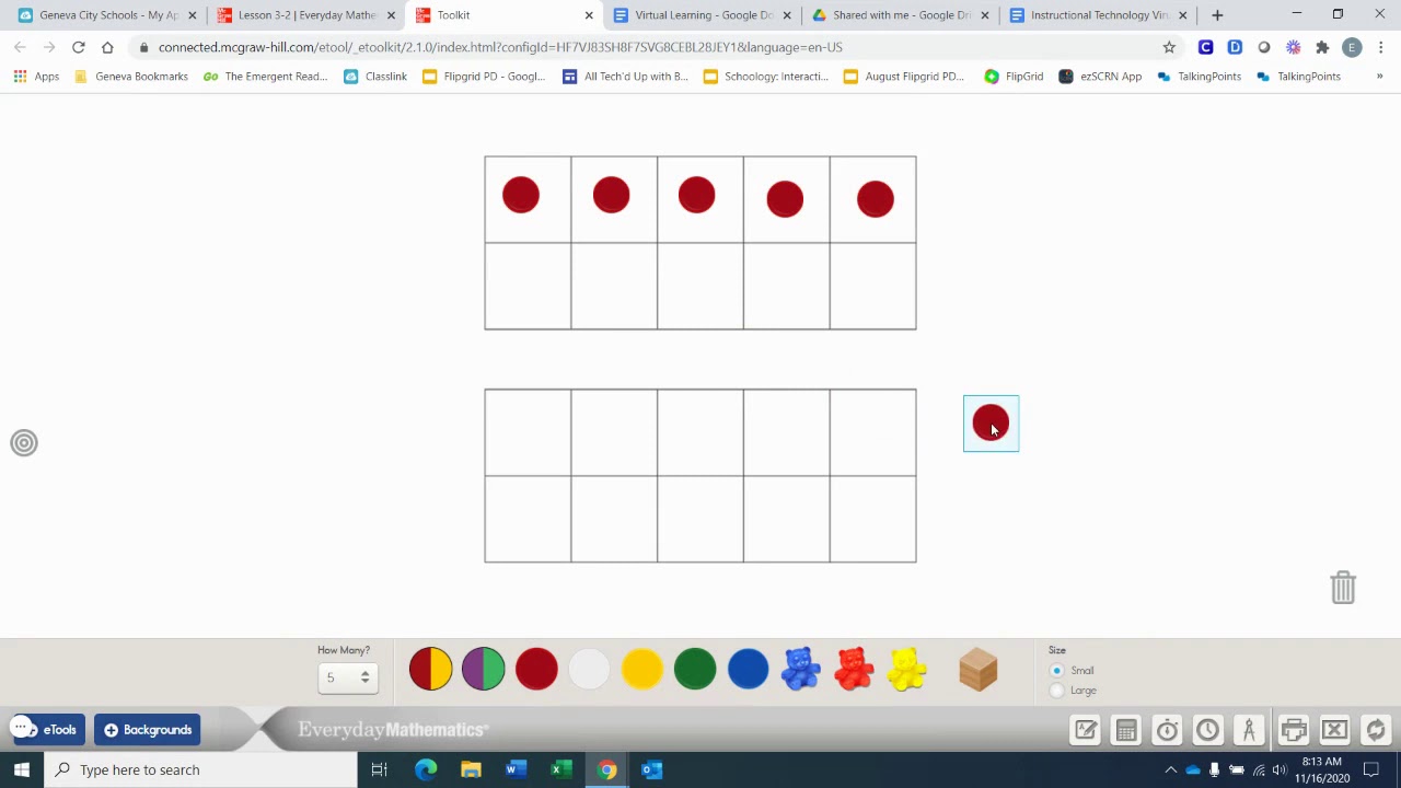 Everyday Math eToolkit - YouTube