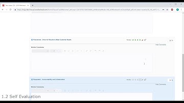 Oracle HCM 1.2  Self Evaluation