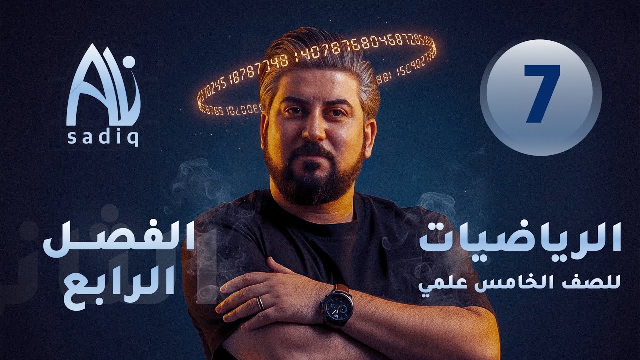 رياضيات الخامس العلمي / الفصل الرابع / الزاوية السالبة