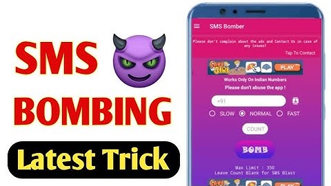 OTP SMS Prank 2023 | SMS Bombing | SMS How To Send unlimited SMS in one click | #SMS #Bomber #tricks