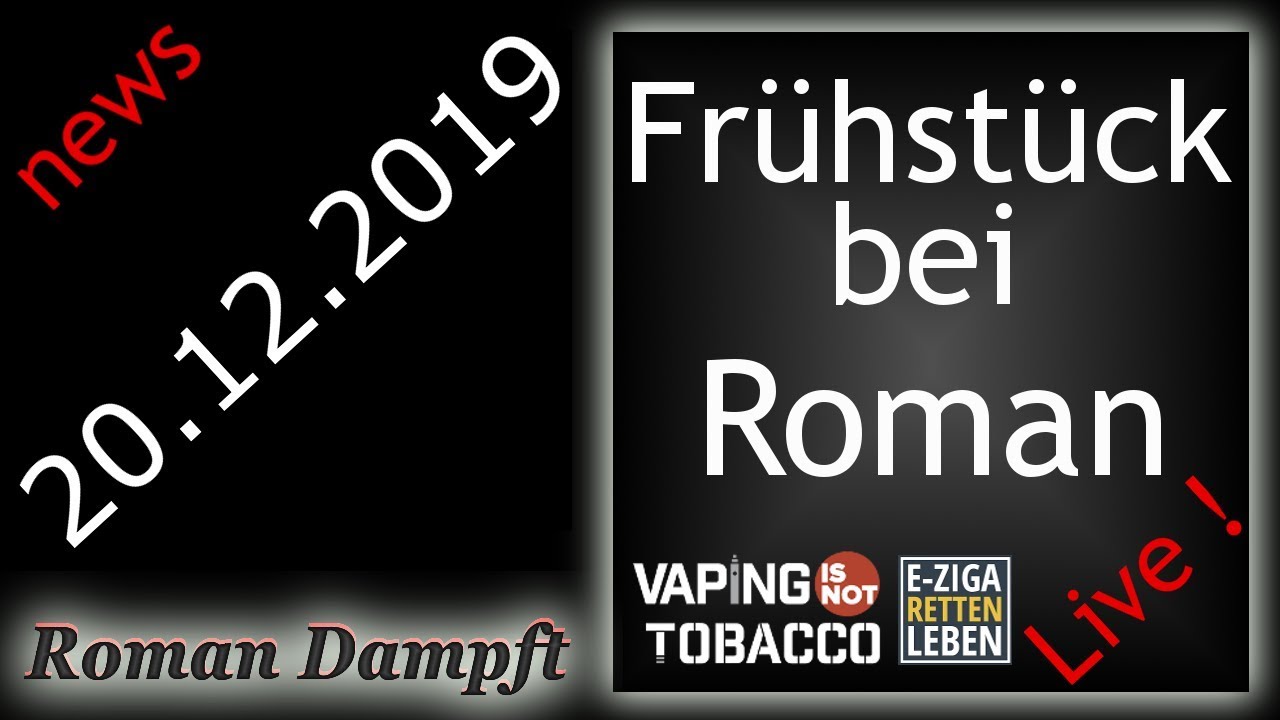 Frühstück bei Roman mit Dampfer News + Videos 20.12.2019 Full HD